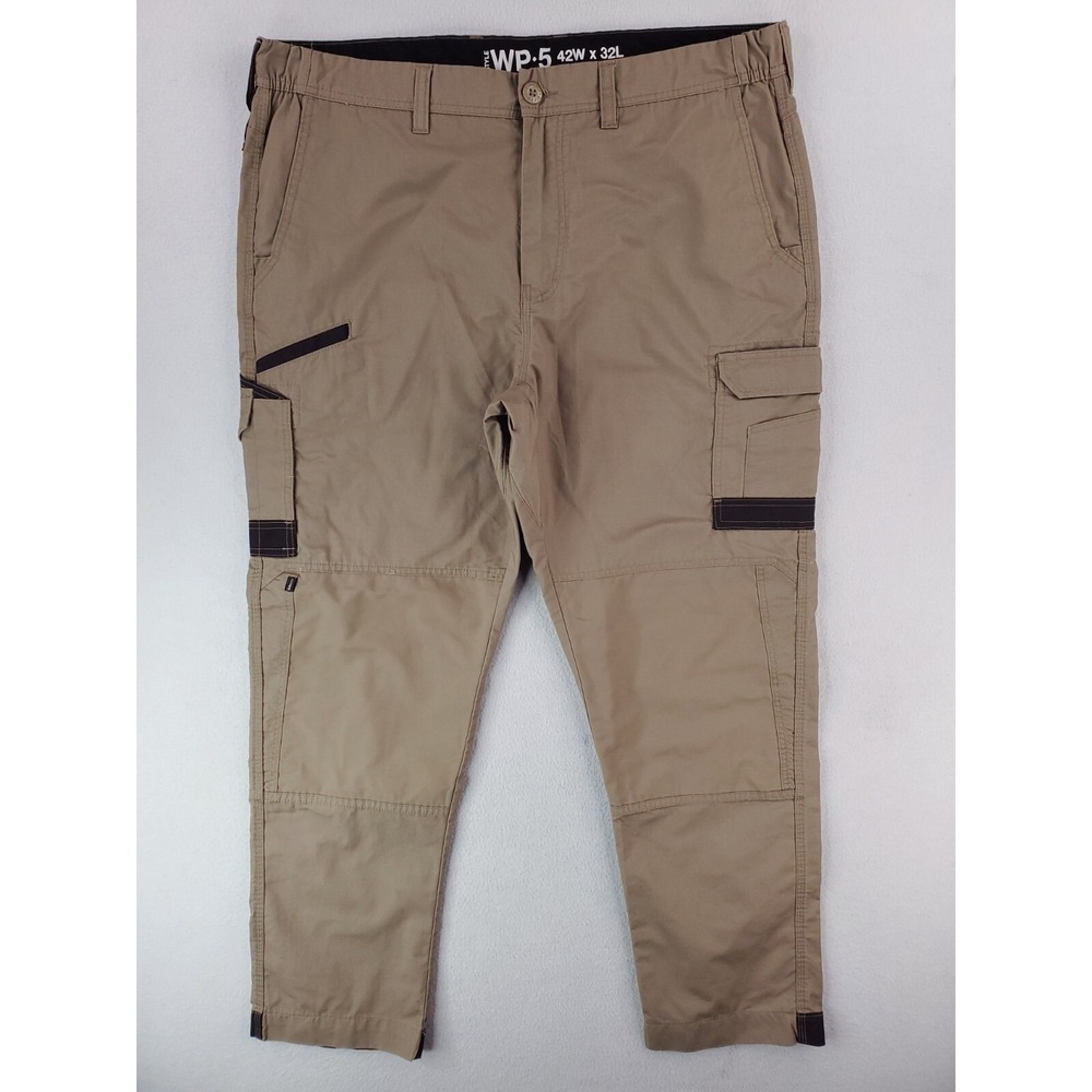 FXD Pants Mens 42x32 Khaki Tan‎ WP5 Cargo Utility Field Tactical Double Knee